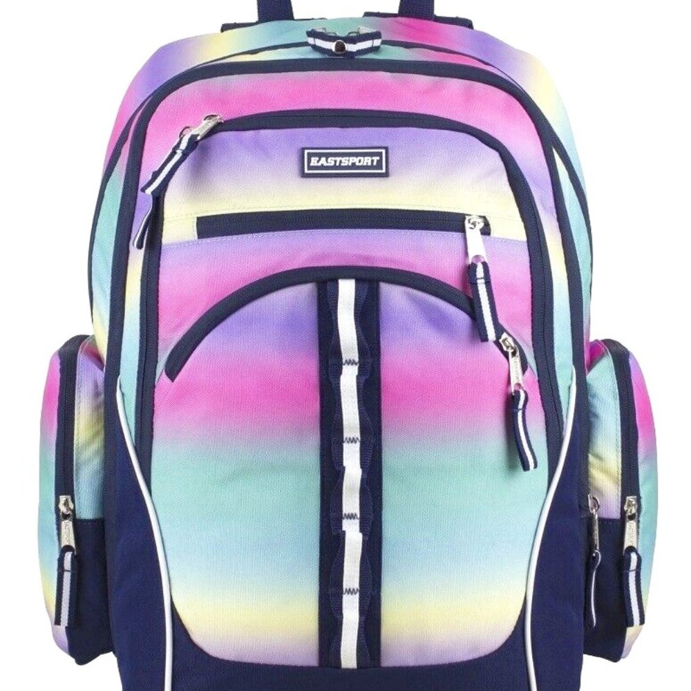New East sport Unisex Expandable Velocity Backpack, Pretty Ombre 18 Inch